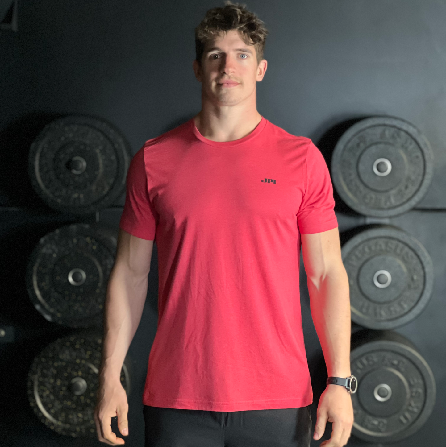 JPI Circle Tee - Red Fade