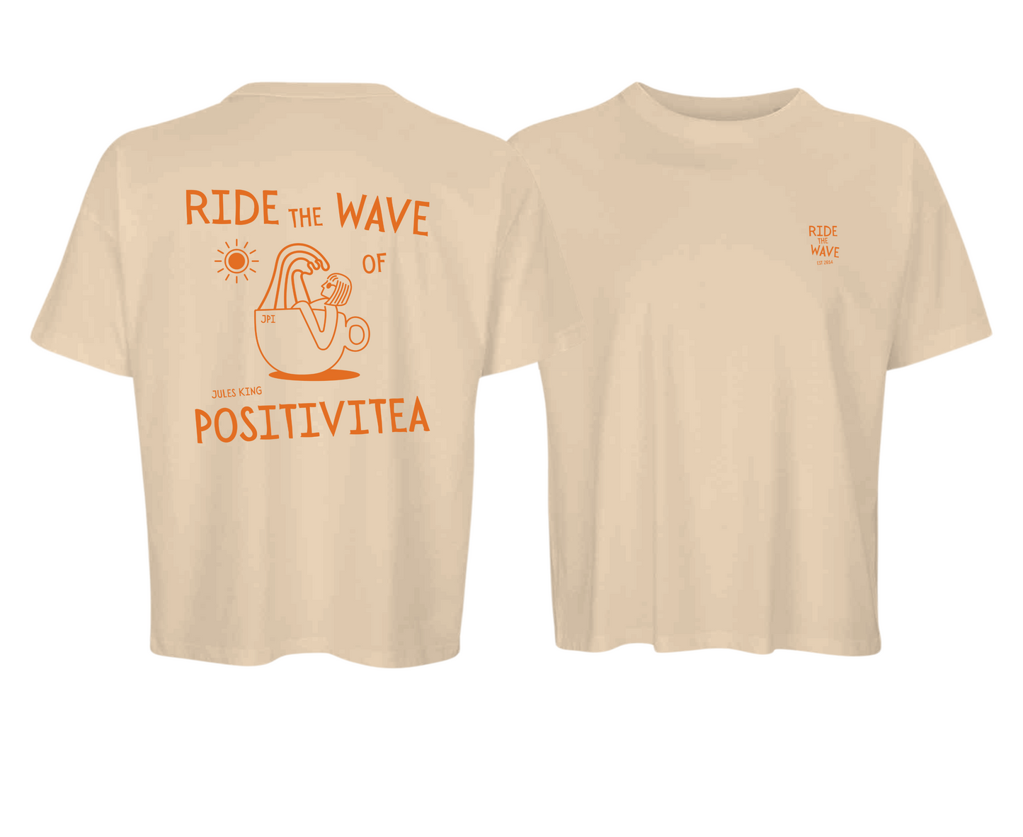 Ride The Wave | Ladies Boxy Tee *PRE-ORDER*