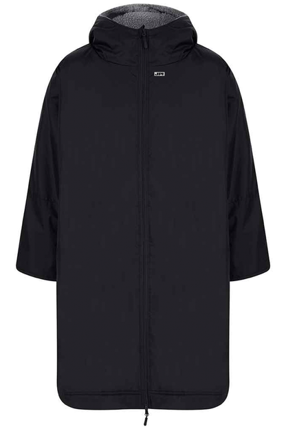 JPI Robe. All weather robe, teddy fleece lining, waterproof and windproof. Picture shows black robe.