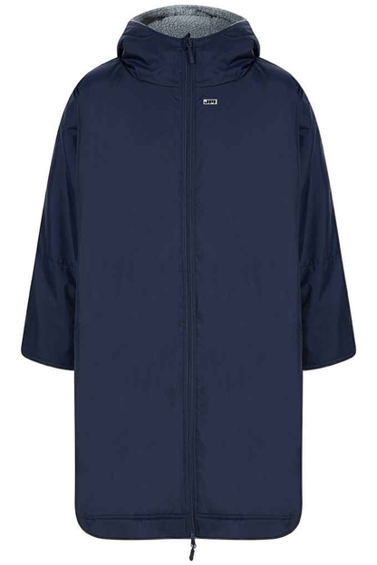 JPI Robe. All weather robe, teddy fleece lining, waterproof and windproof. Picture shows navy robe.